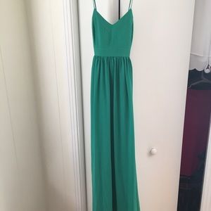 Beautiful green, summer dress